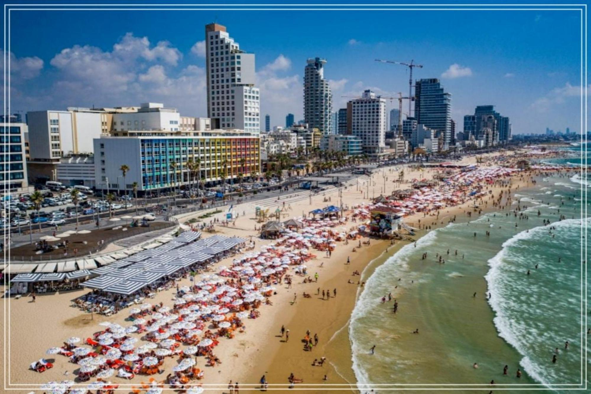 Bugrashov Beach 88 Hotel And Spa テル・アビブ エクステリア 写真